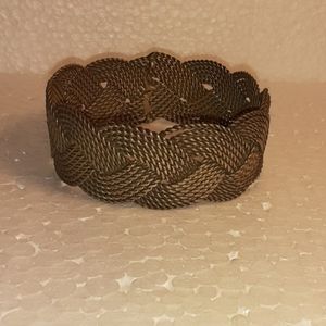 Wire  Weave  Bangle Bracelet